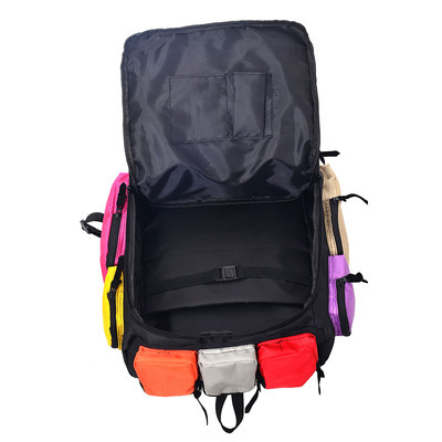 2014新款多功能户外登山包 欧美时尚九宫格多兜设计引领旅行箱包新风潮